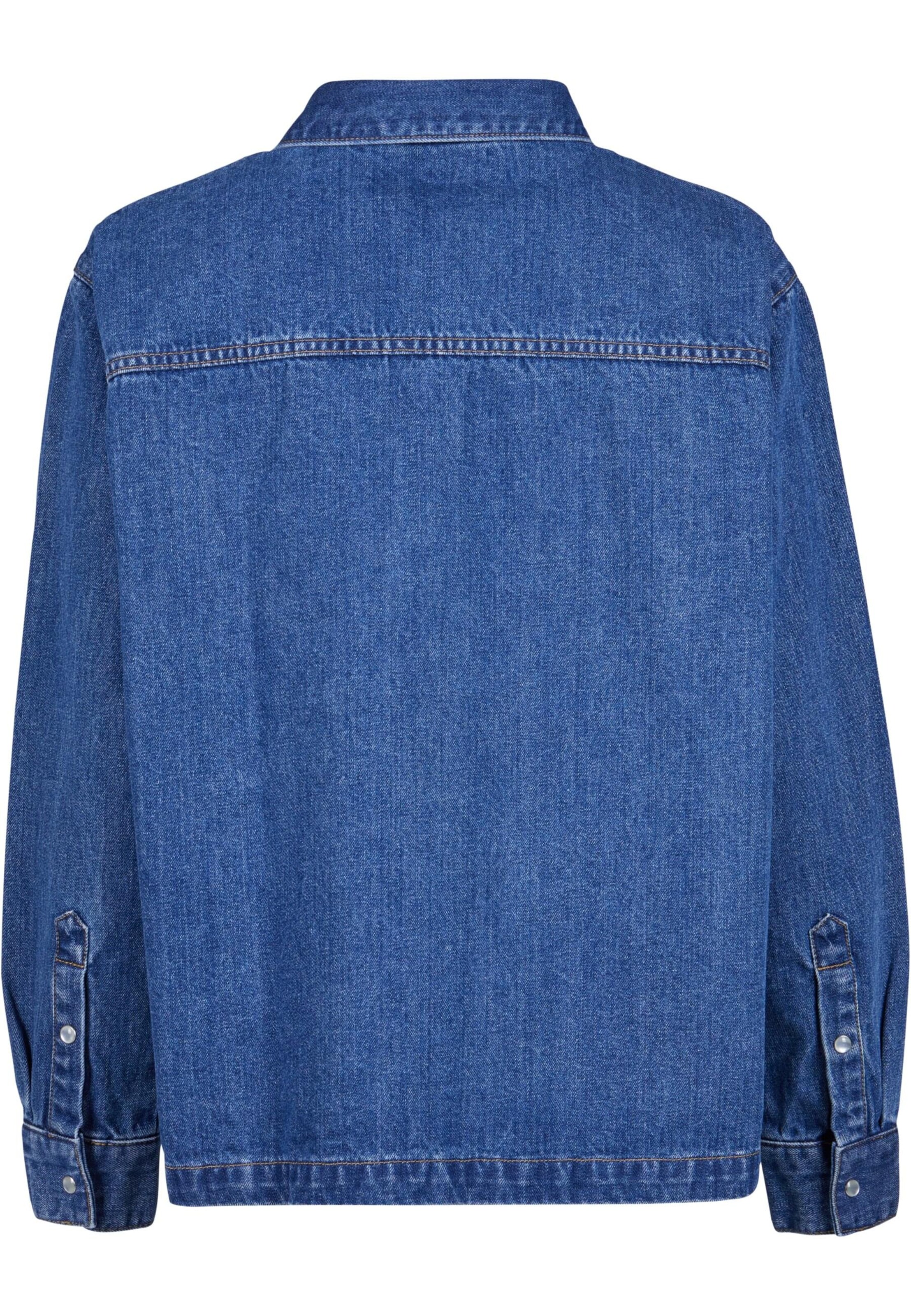 Urban Classics Bluse in Blau