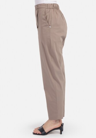 HELMIDGE Loosefit 7/8-Hose in Beige