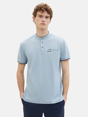 T-Shirt TOM TAILOR en bleu : devant