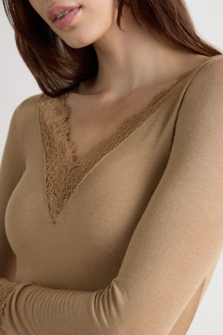 INTIMISSIMI Shirt 'Ultralight' in Braun