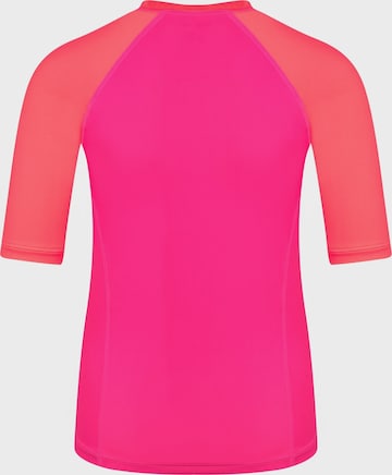TROLLKIDS Athletic Swimwear in Pink: front