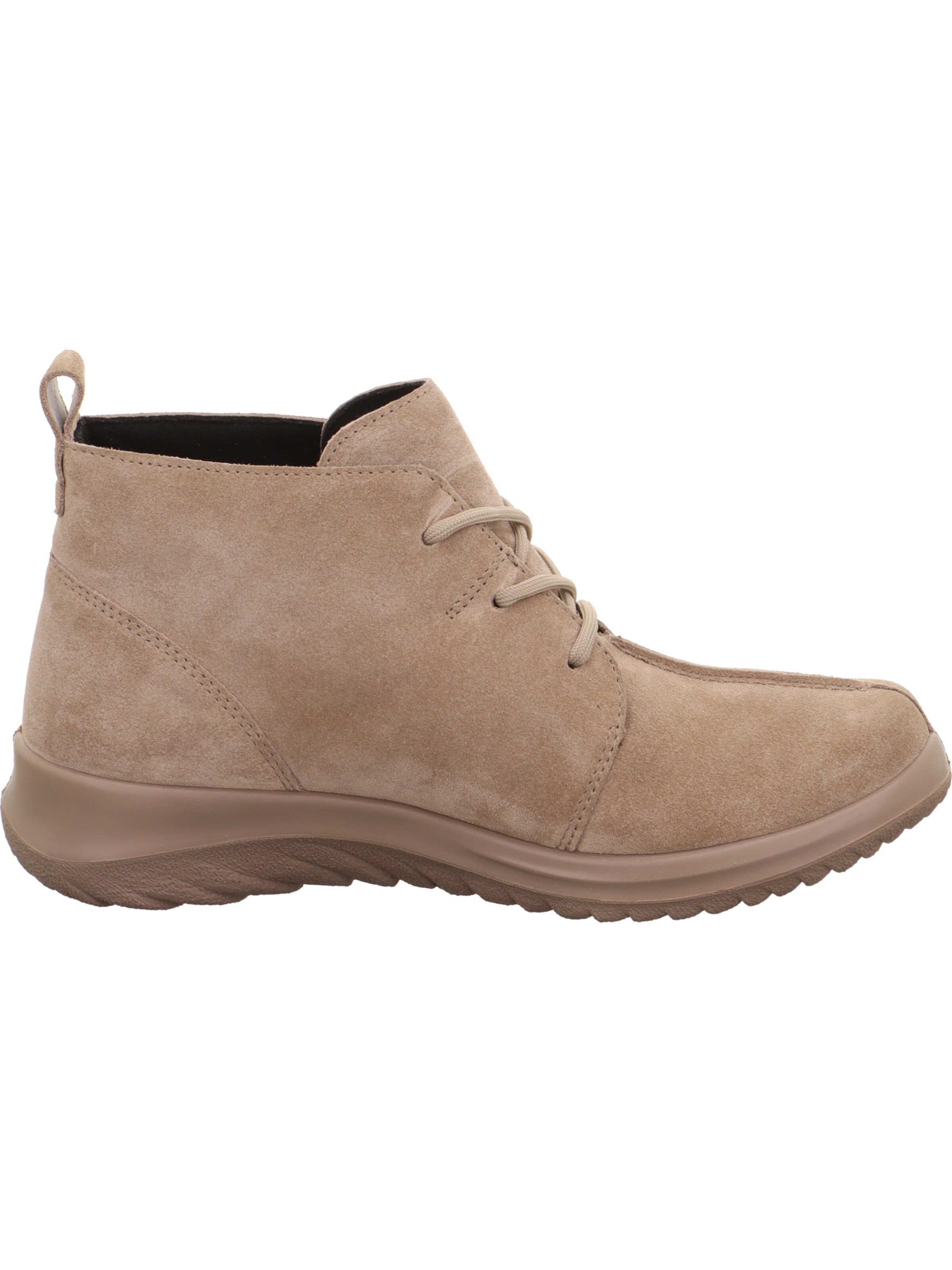 Legero Lace-Up Ankle Boots 'Softboot 4.0' in Beige