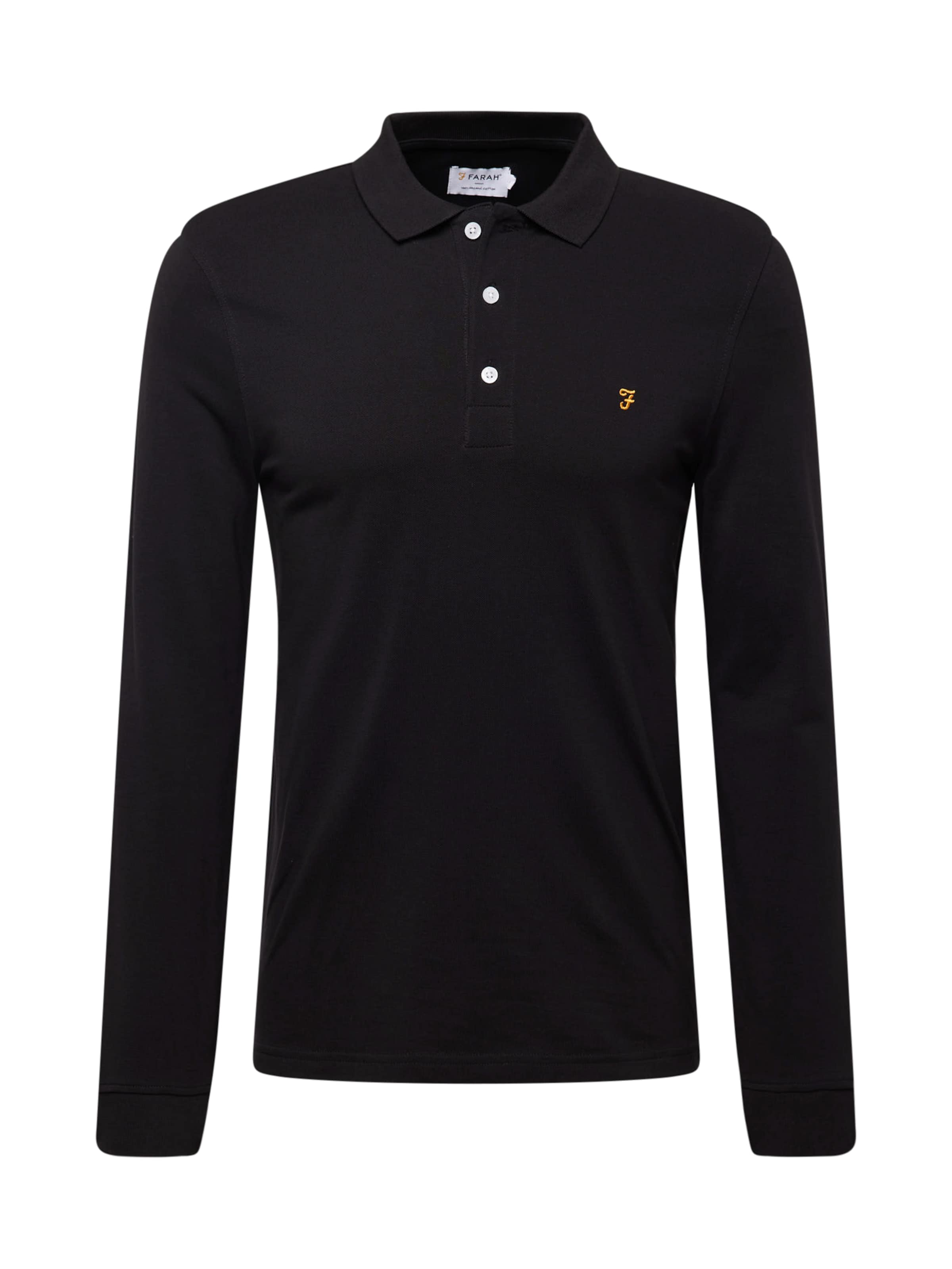 FARAH Tričko 'BLANES' – černá: přední strana