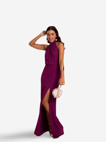 Robe de soirée THE-ARE en violet