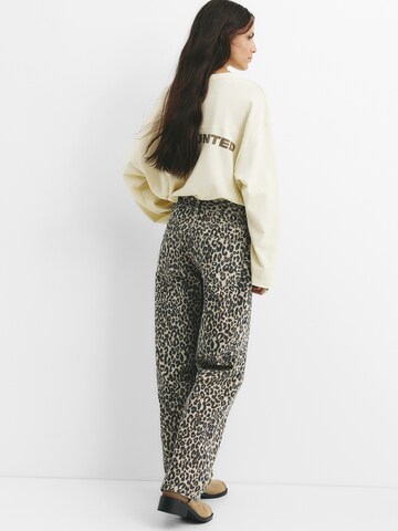 Pull&Bear Baggy Jeans in Braun