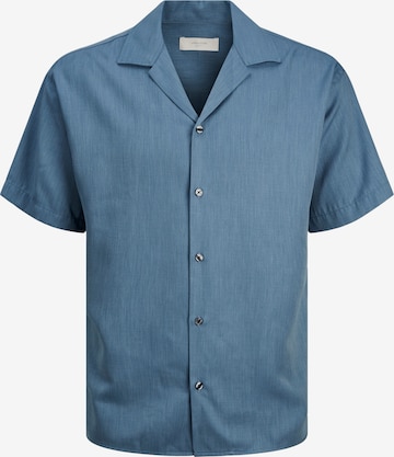 JACK & JONES Comfort Fit Hemd 'CAARON' in Blau: predná strana