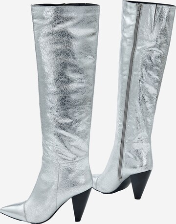 EDITED Stiefel 'Uhura' in Silber