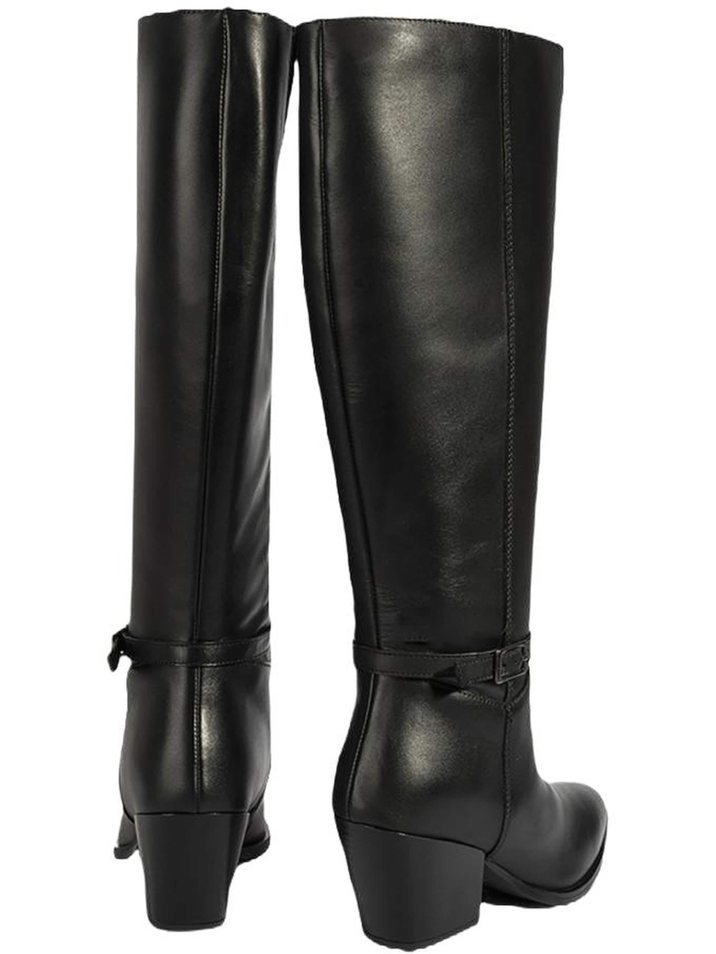Desa Boots 'Overknee-Stiefel' in Black