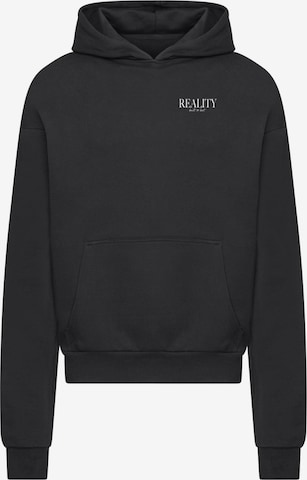 juoda Mister Tee Megztinis be užsegimo 'Reality': priekis