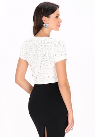 NAEMI - Top en blanco