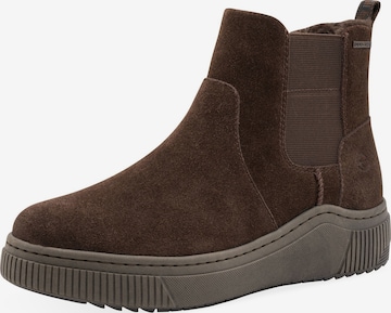 Tamaris Enkellaarsjes in Bruin: voorkant