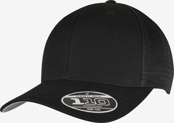 Cappello da baseball di Flexfit in nero: frontale