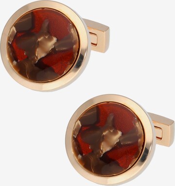 Davidoff Cufflinks in Gold: front