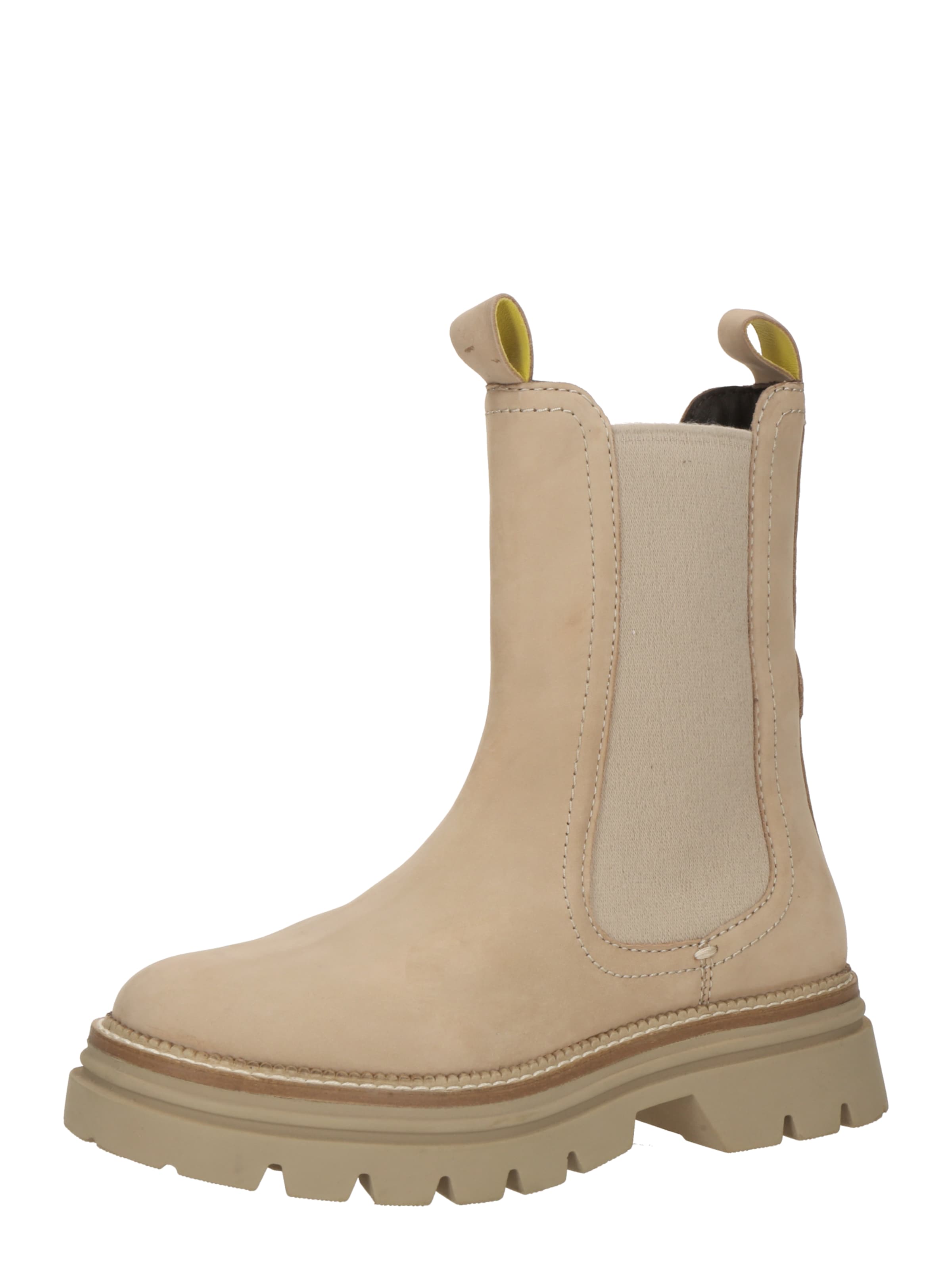 SALAMANDER Chelsea boots i beige: framsida