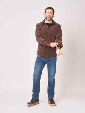 Deeluxe Regular Fit Hemd‌‌‌‌‌‌‌ in Braun