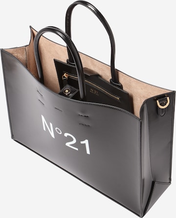 N°21 Nákupní taška 'Horizontal' – černá