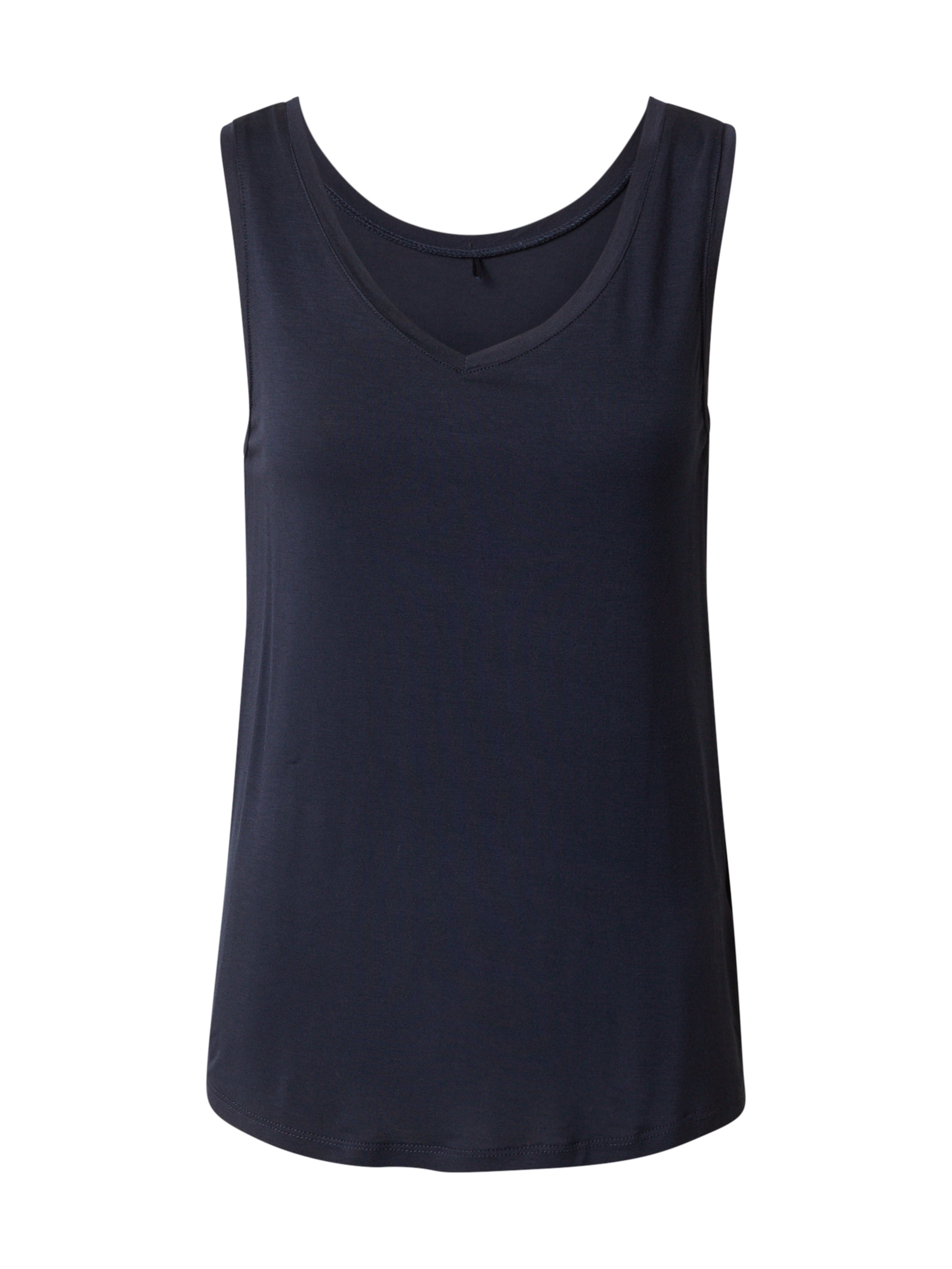 CULTURE Top 'Poppy' in Blue: front