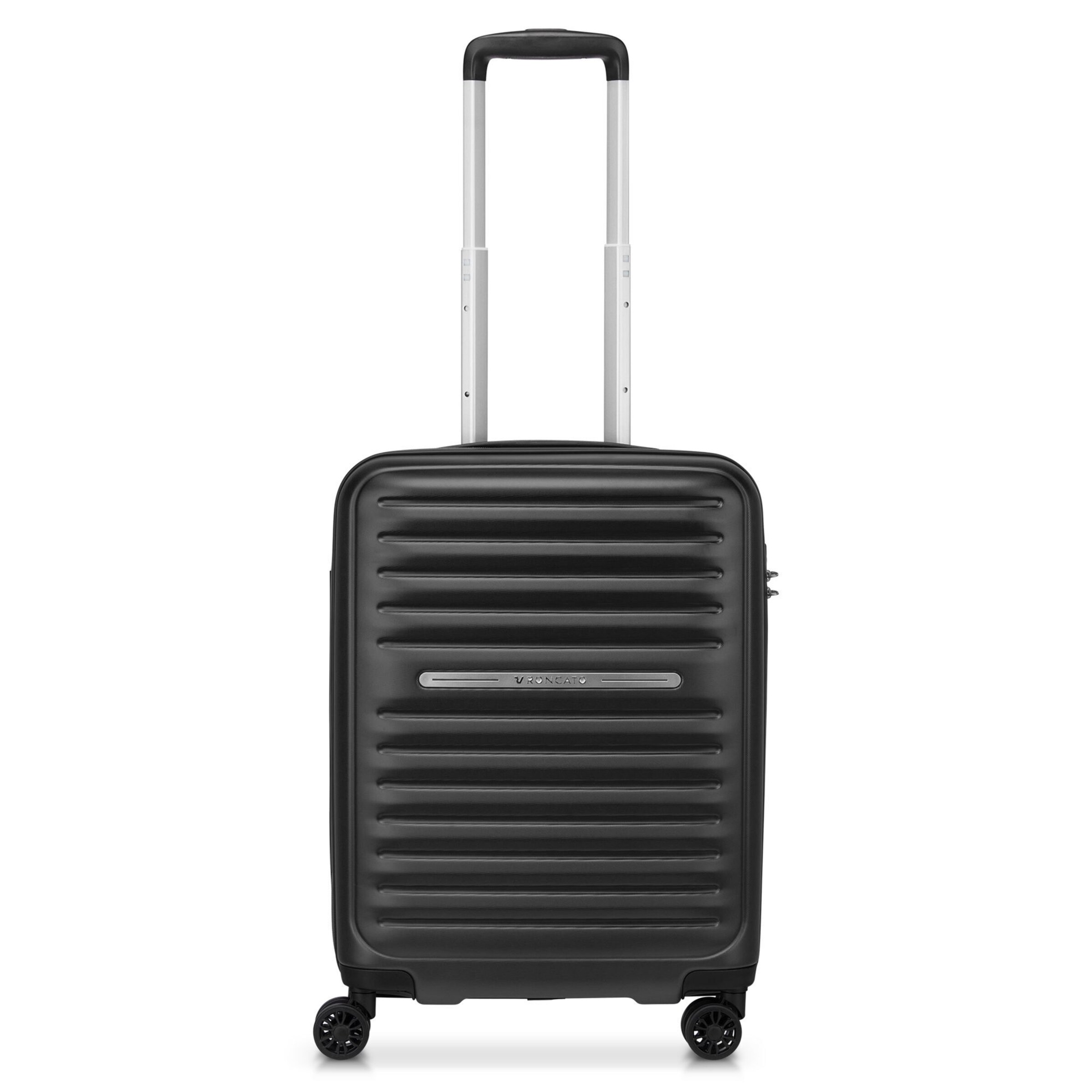 Roncato Trolley 'Ibiza' in Schwarz: Vorderseite