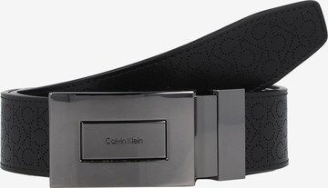 Ceinture Calvin Klein en noir : devant