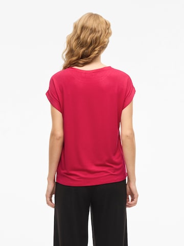 VILA Tričko 'VIEllette' – pink