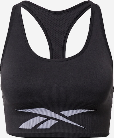 Reebok Sports bra 'Workout Ready' in Black / White, Item view