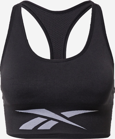 REEBOK Sport bh 'Workout Ready' in de kleur Zwart / Wit, Productweergave