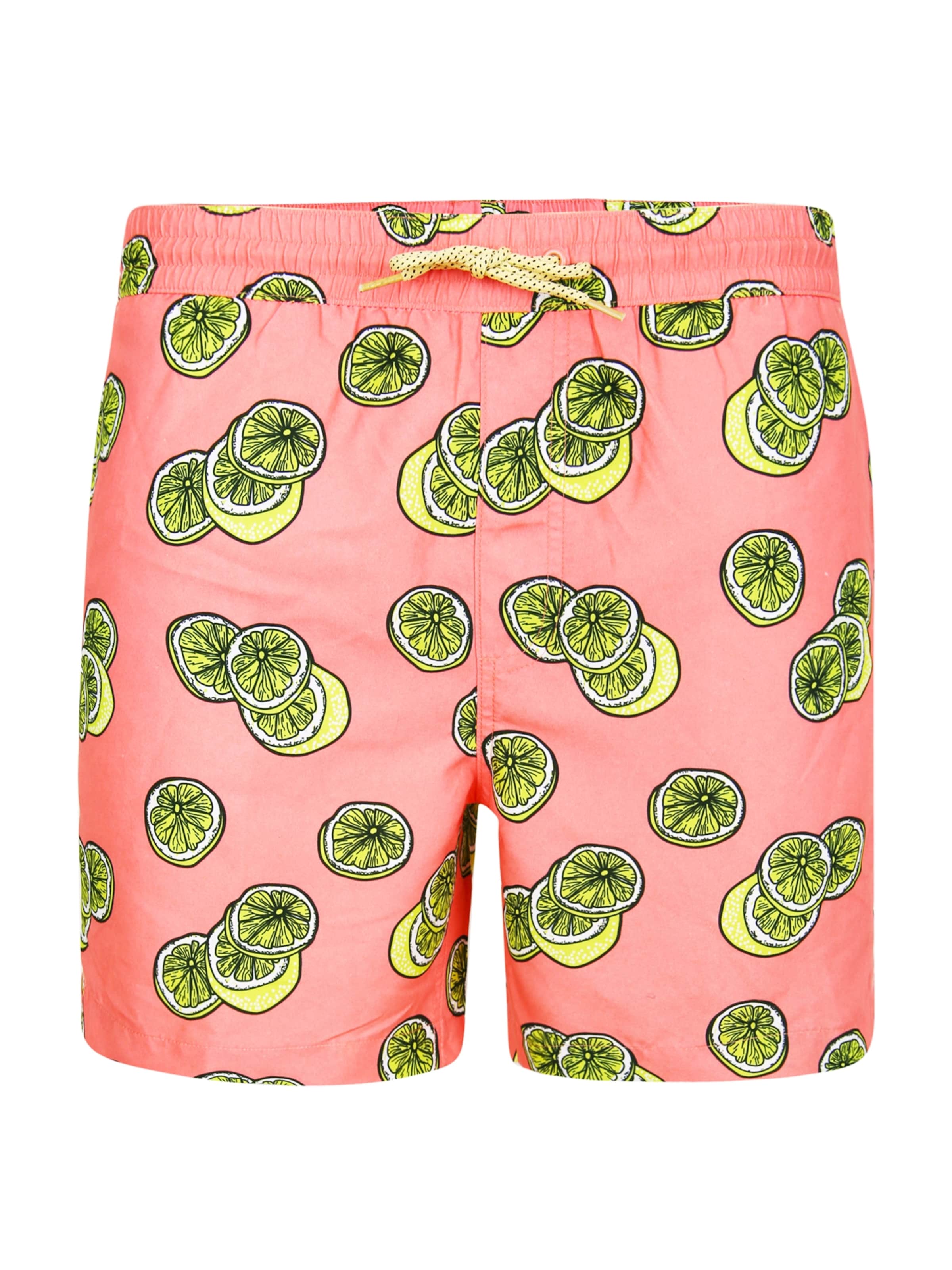 Threadbare Board Shorts in Pink: front