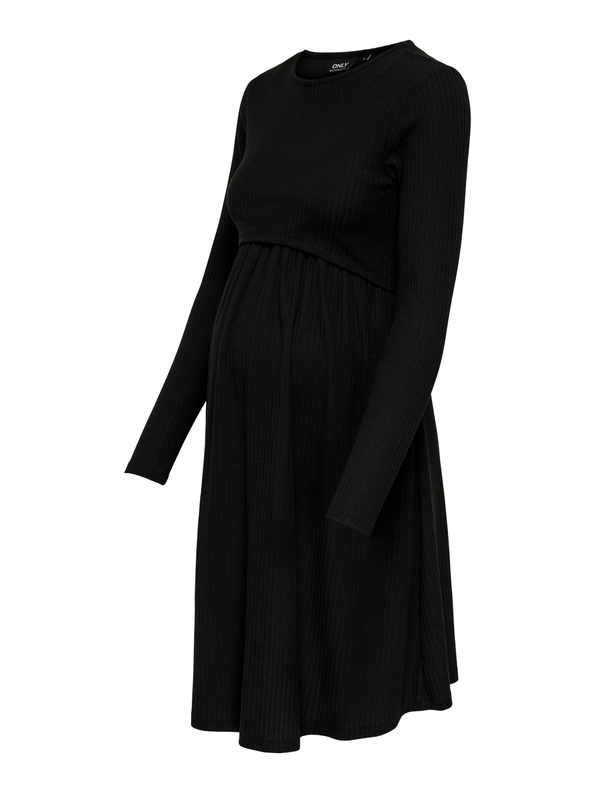 Only Maternity - Vestido 'OLMMALAYA' en negro