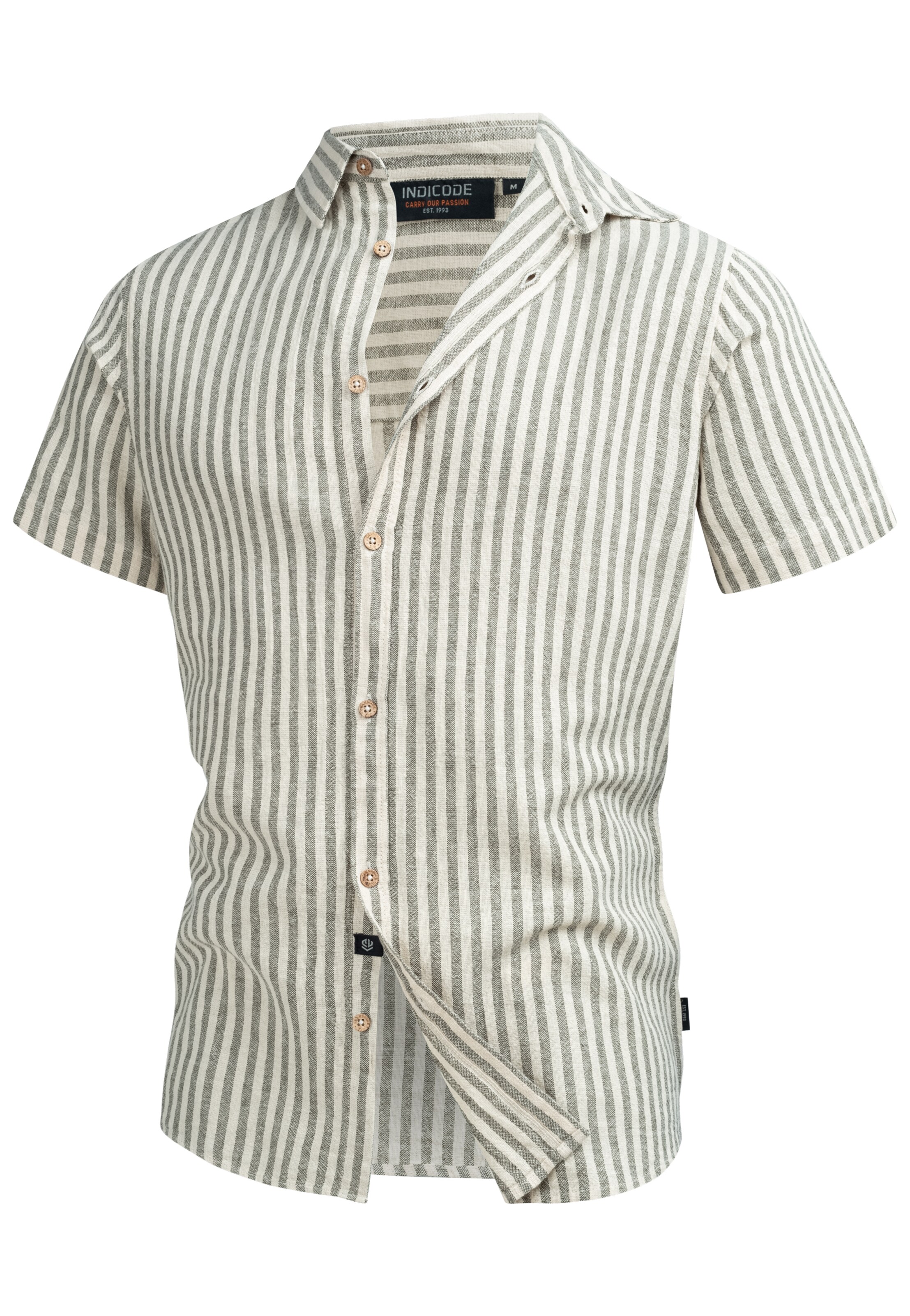 INDICODE JEANS Hemd 'Kiss' in Mischfarben: Vorderseite