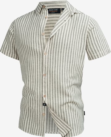 INDICODE JEANS Overhemd 'Kiss' in Gemengde kleuren: voorkant