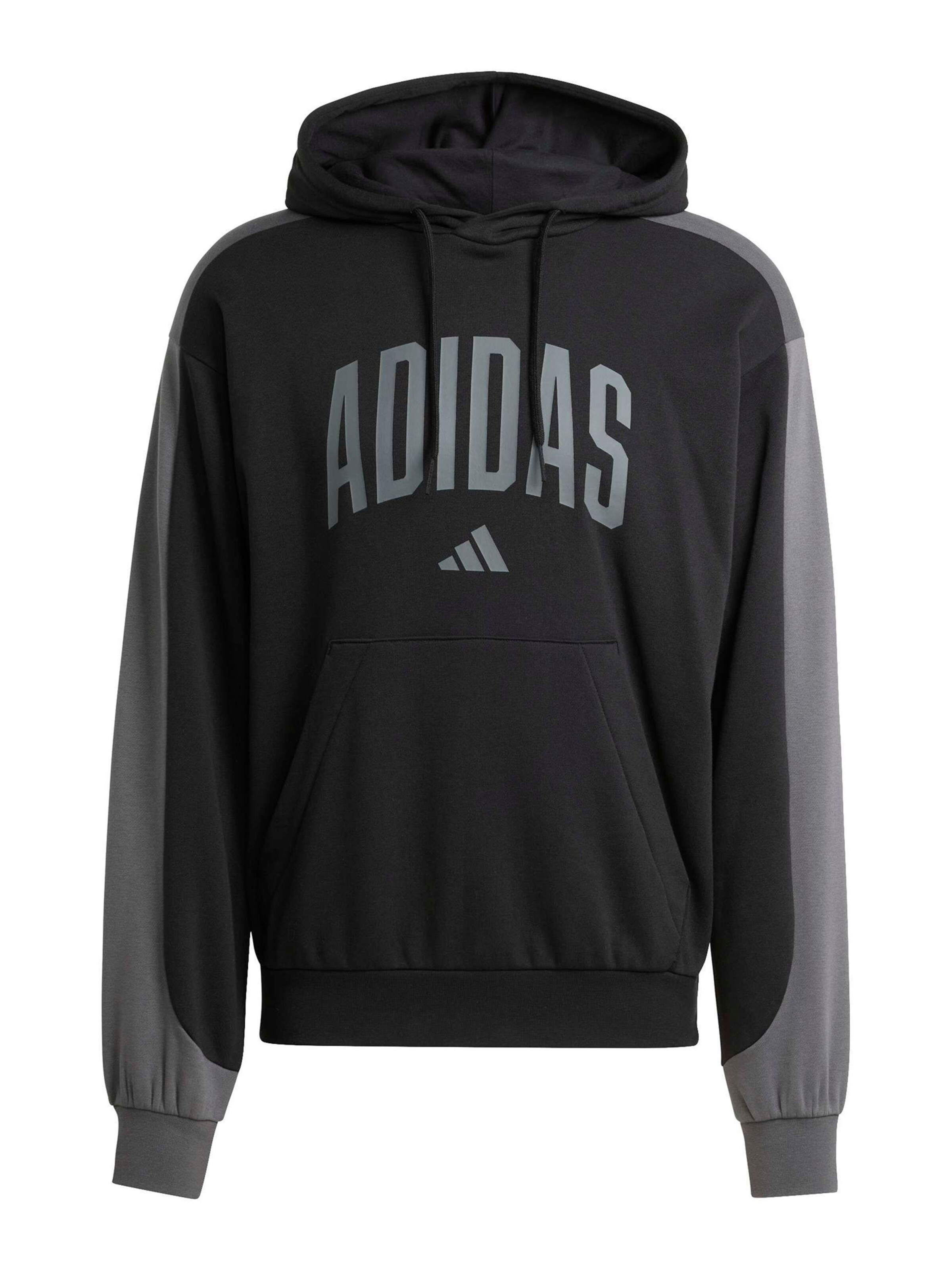 ADIDAS SPORTSWEAR Спортен суитшърт 'COLLEGIATE' в черно: отпред