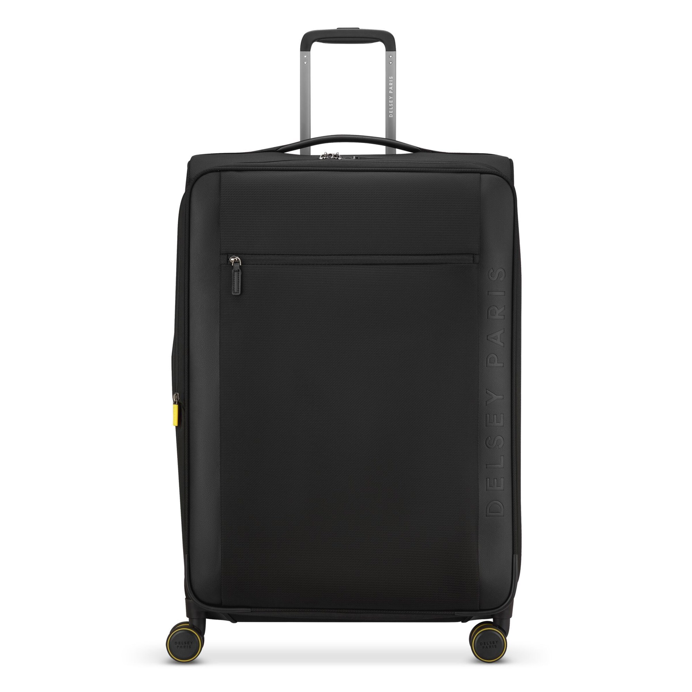 Trolley di Delsey Paris in nero: frontale