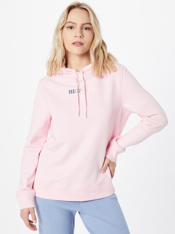 TOMMY HILFIGER Sweatshirt in Pink: predná strana