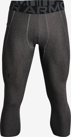 UNDER ARMOUR Skinny Sportunterhose in Grau: predná strana