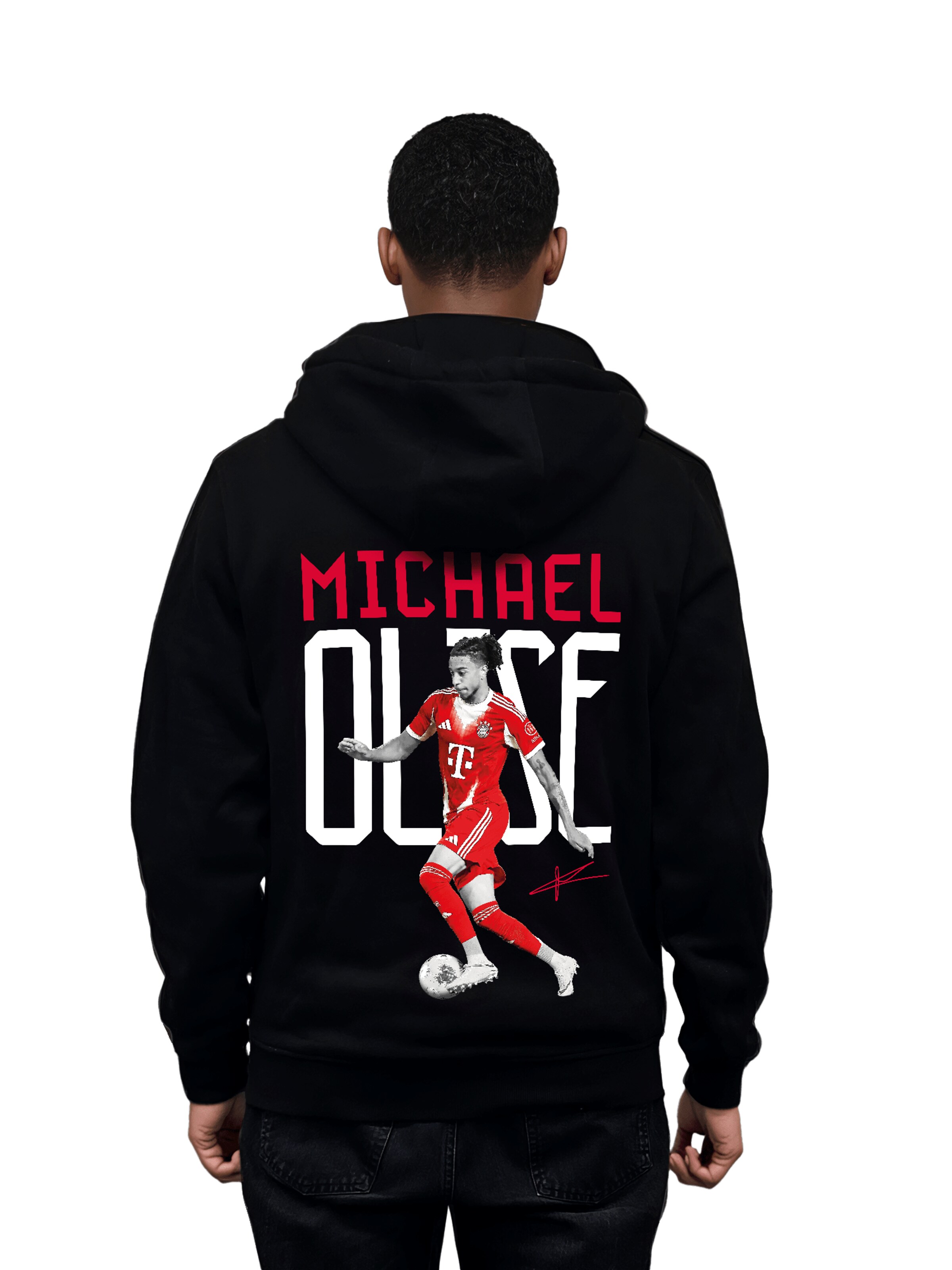 FC BAYERN MÜNCHEN Sweater in Black: front