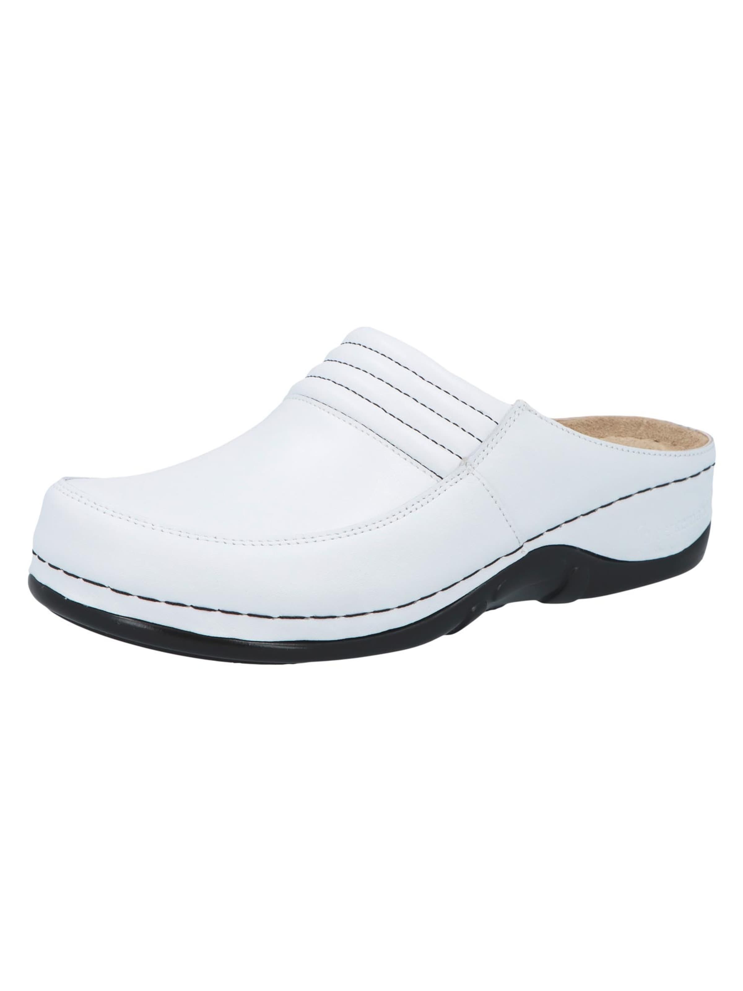BERKEMANN Clogs 'Victoria' in White: front