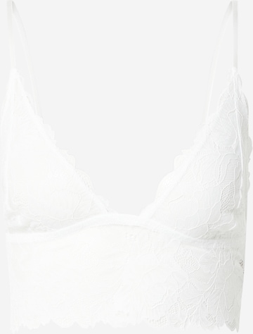 Triangle Soutien-gorge Free People en blanc : devant