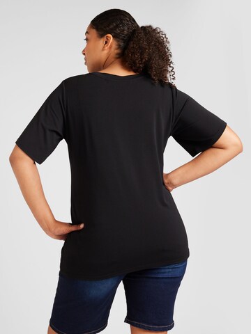 Vero Moda Curve Shirt 'VMCRAQUEL' in Black