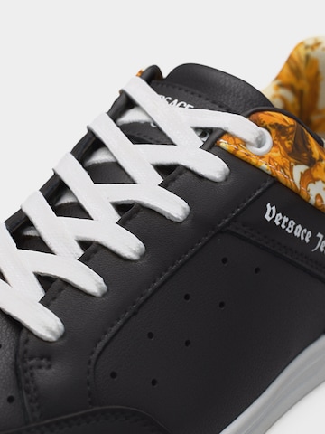 Versace Jeans Couture Rövid szárú sportcipők 'FONDO BROOKLYN DIS. 63' - fekete