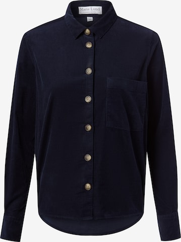 Marie Lund Blouse in Blue: front