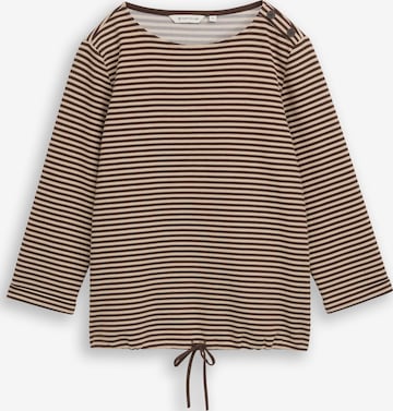 TOM TAILOR Shirt in Braun: Vorderseite