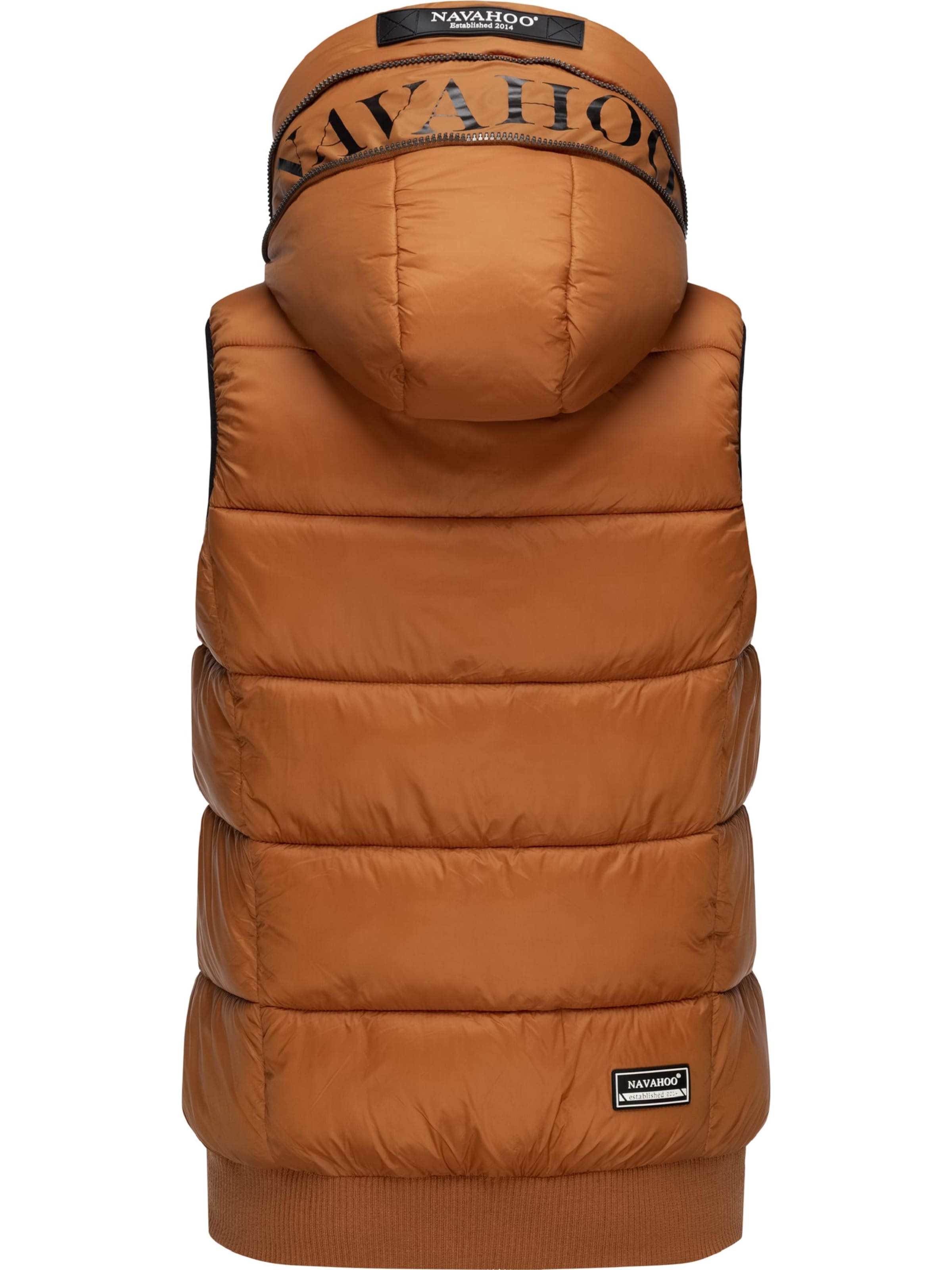 NAVAHOO Kamizelka 'Kassidy' w kolorze brązowy