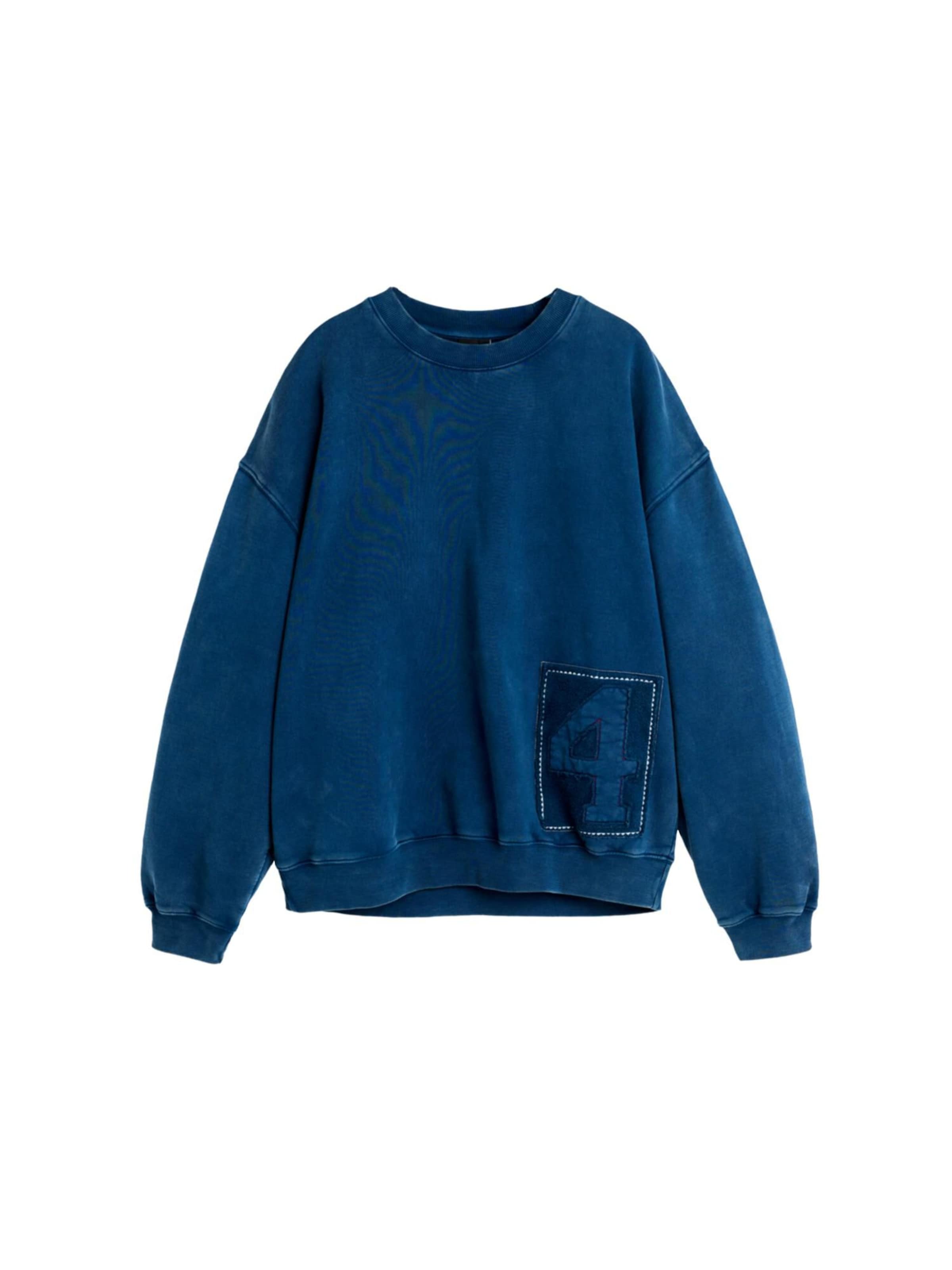 Desigual Sweatshirt in Blue: front