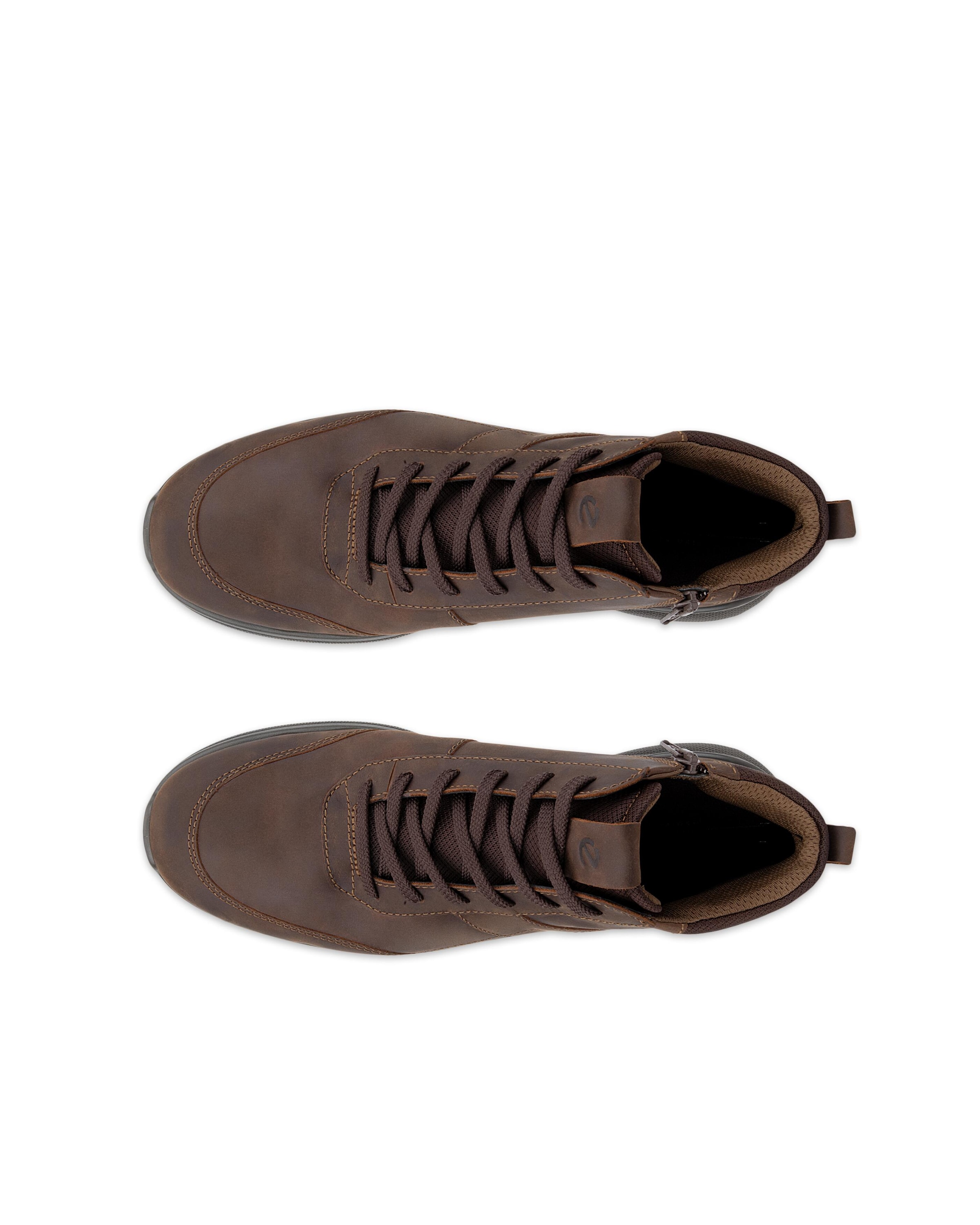 ECCO Lace-Up Boots in Brown
