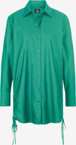 MADELEINE Bluse in Grün: Vorderseite