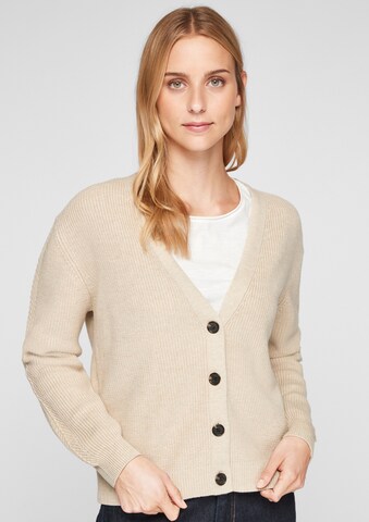 Cardigan s.Oliver en beige : devant