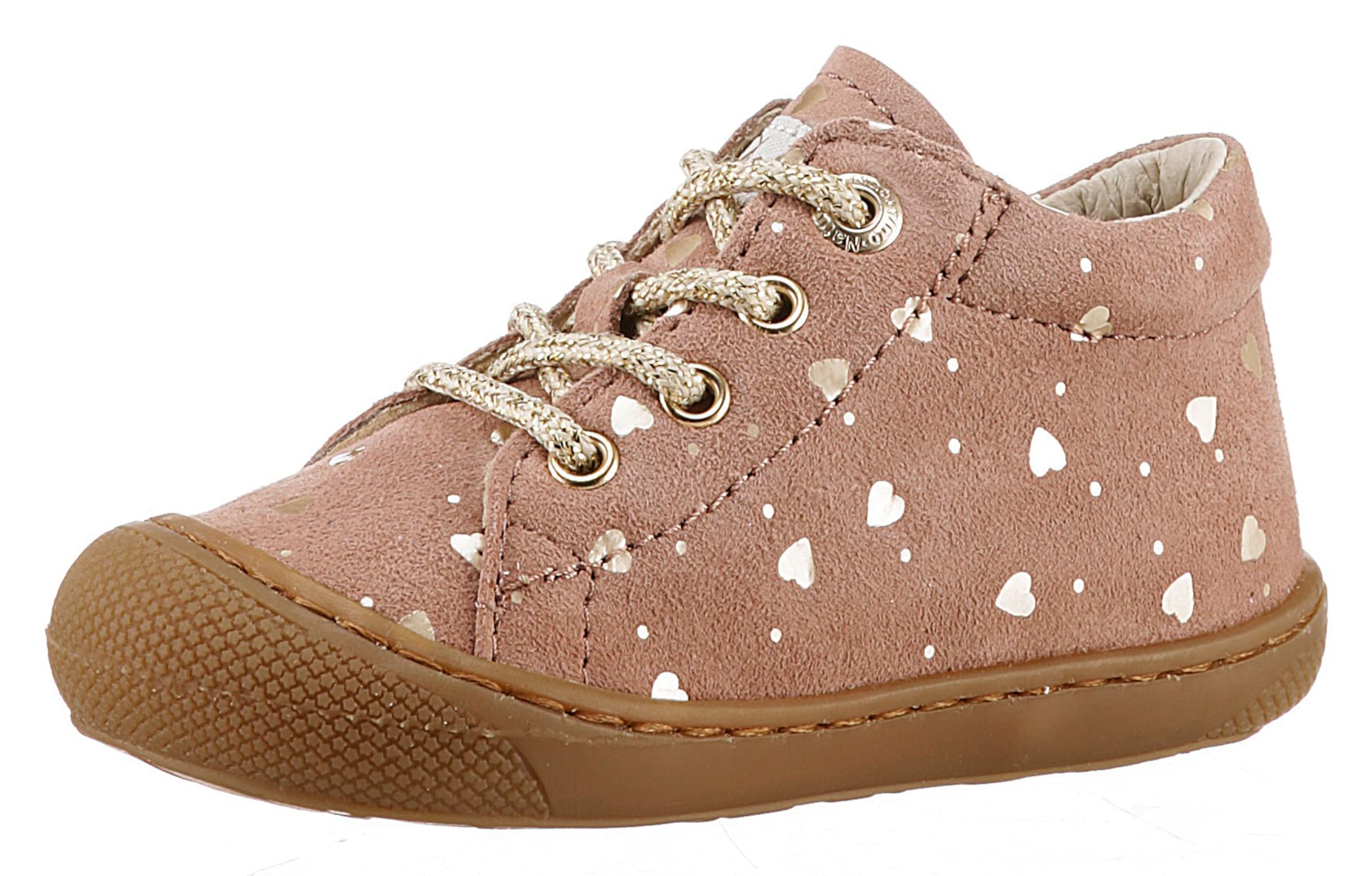 NATURINO Lauflernschuh in Pink: Vorderseite