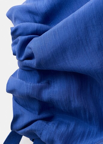 MANGO Nightgown 'Lesvos' in Blue