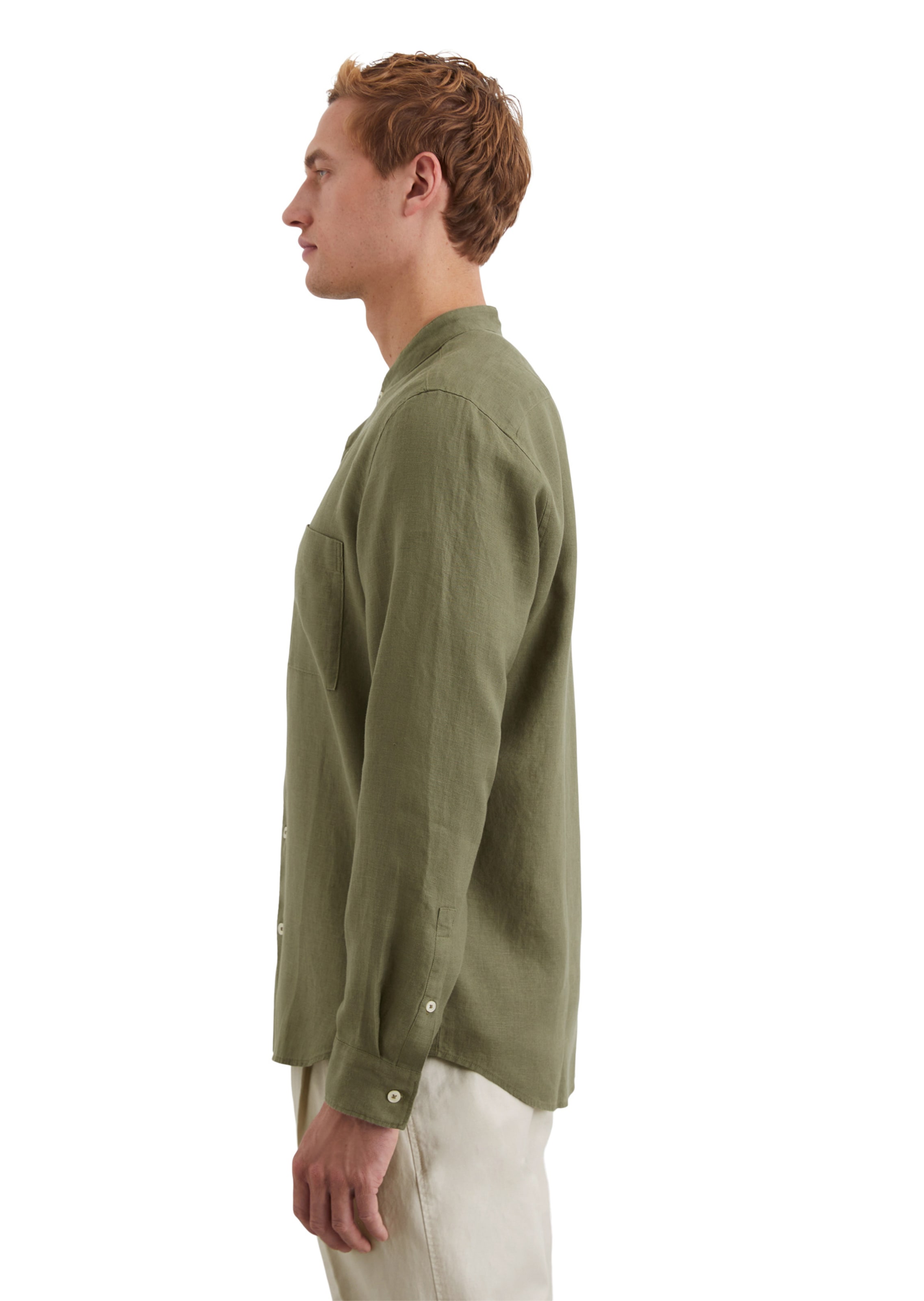 Marc O'Polo Regular fit Button Up Shirt in Green