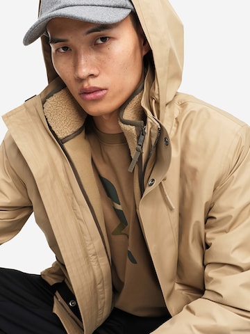 AIGLE Overgangsparka 'T-Kit' i beige